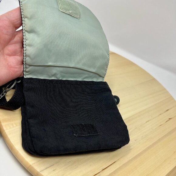 Kipling Crossbody Bag  Small Black Nylon  w/Mascot - Picture 8 of 14